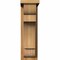 Ekena Millwork New Brighton Rough Sawn Corbel w/Backplate, Western Red Cedar, 6"W x 12"D x 20"H COR06X12X20NEB01RWR - alternate 4